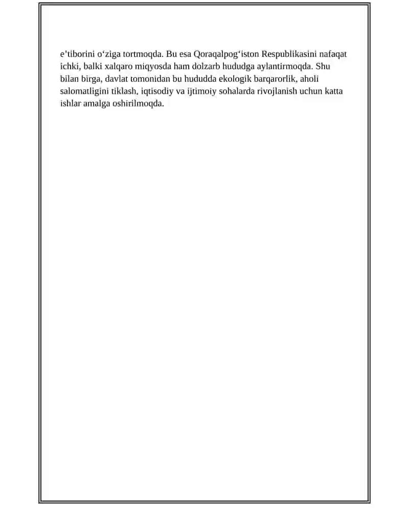 Qoraqalpog`iston Respublikasi 3