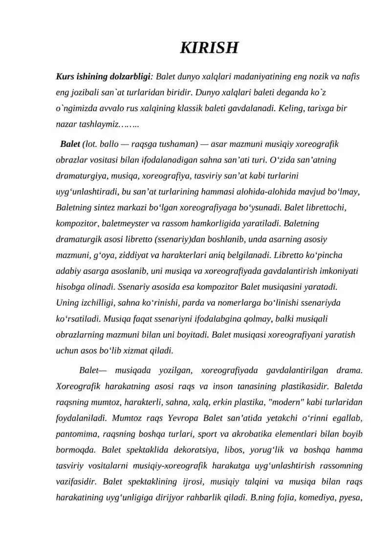 RUS KLASSIK BALETI TARIXI 3