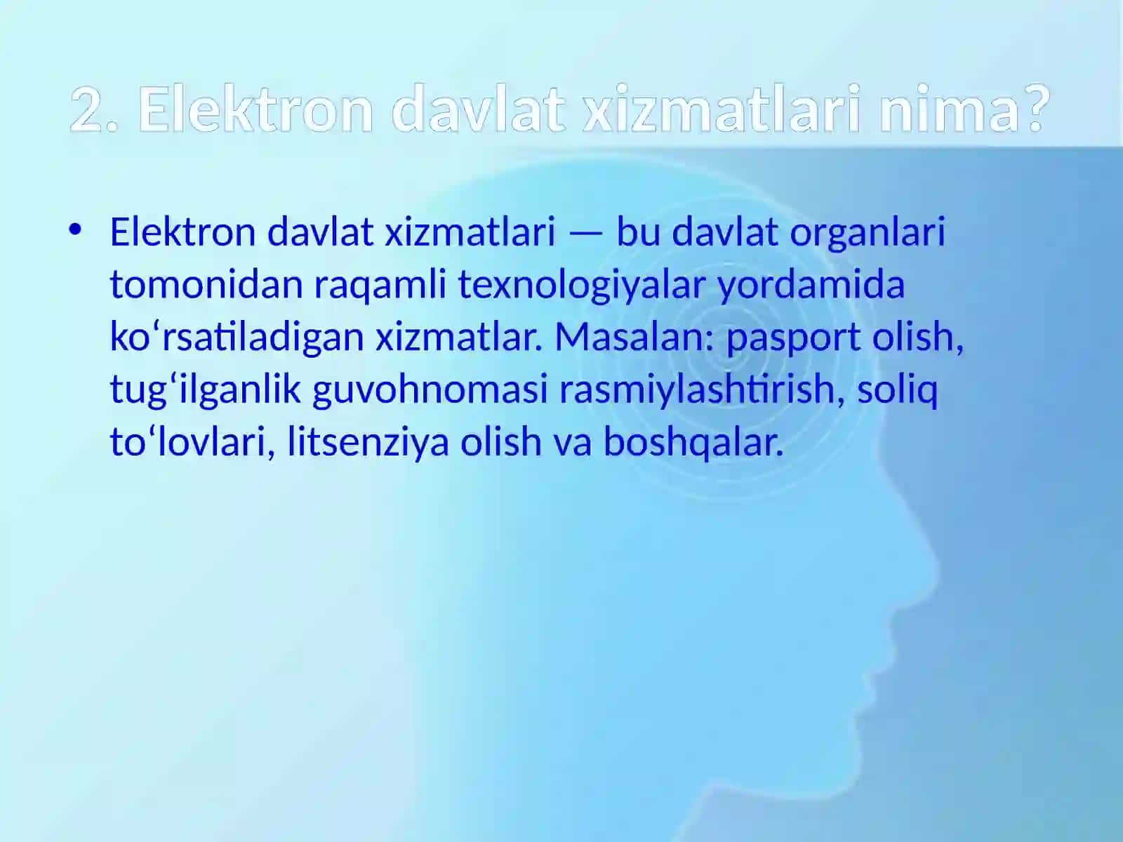 Elektron davlat xizmatlarining fuqarolar hayotiga taʼsiri 3