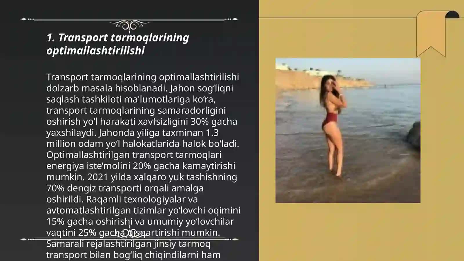 Transport tarmoqlarining optimallashtirilishi 3