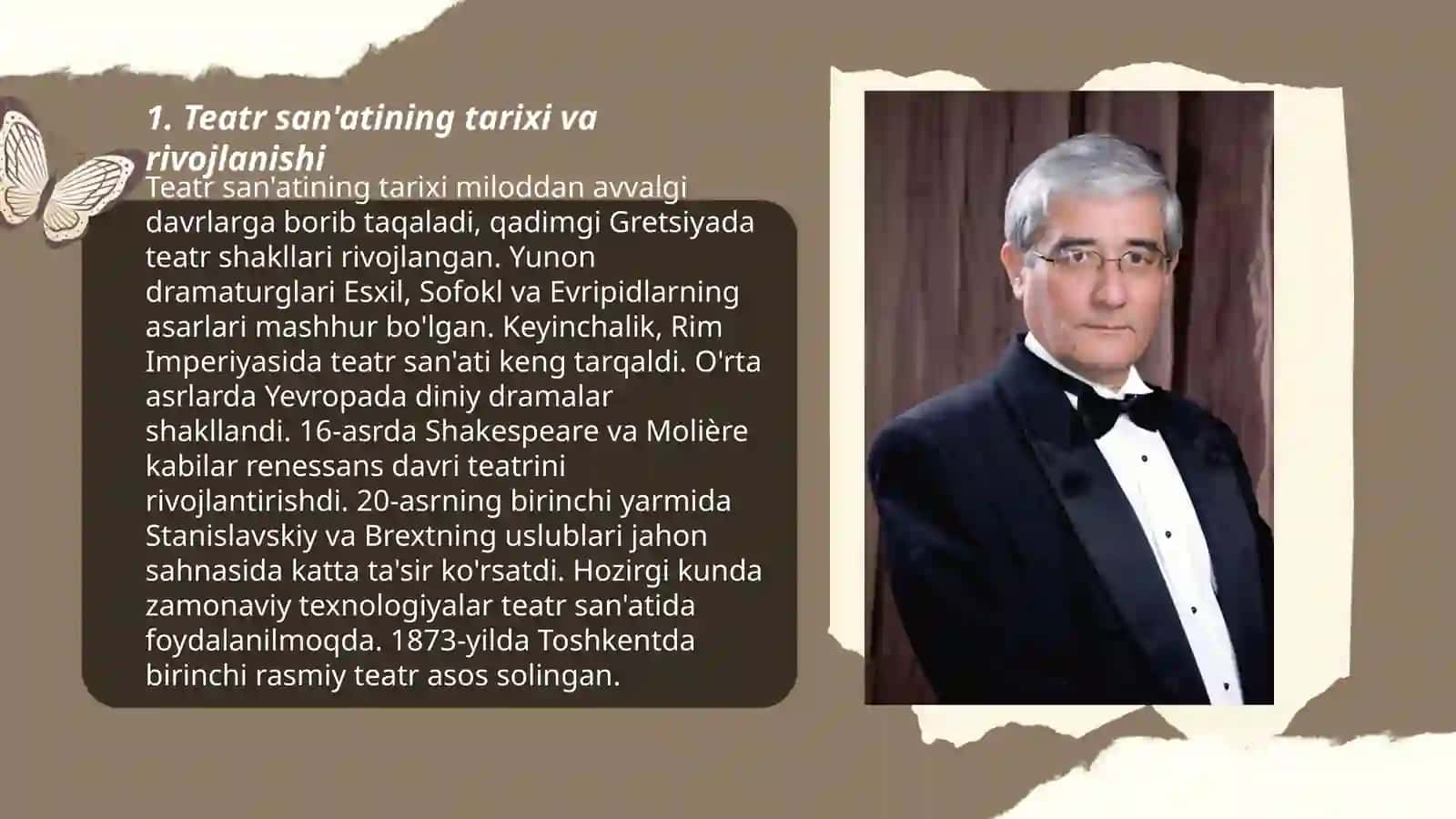Teatr san'ati va konsert ijrochilik faoliyati 3