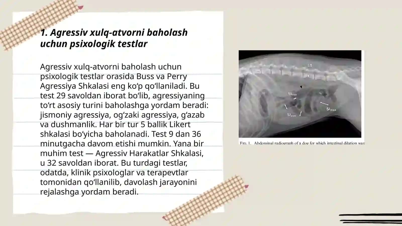 Agressiv xulq-atvorni diagnostika qilish usullari 3
