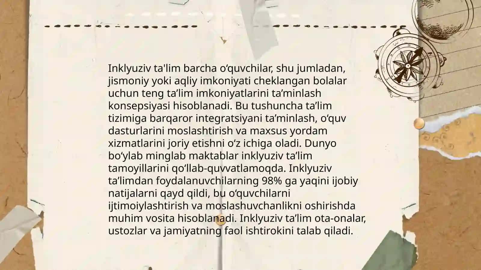 Inklyuziv ta'lim va boshlang'ich tayanch korreksion sinflarini tashkil etish 3