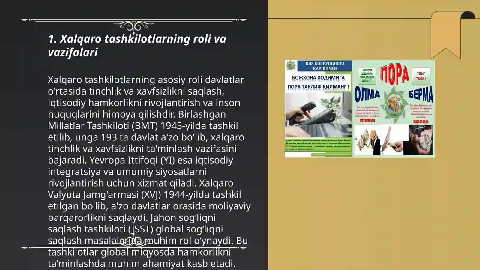 Xalqaro tashkilotlarning terorizmga qarshi kurashing ahamyati 3