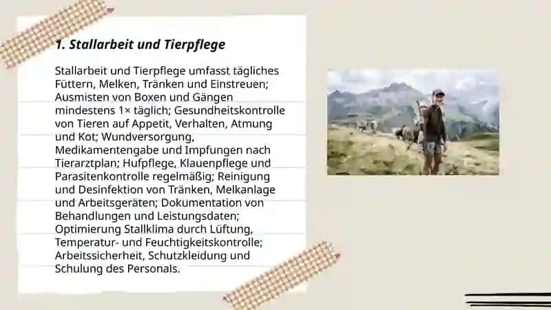 Arbeit in der farm 3
