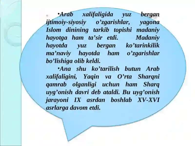 Sharq uyg‘onish davri va unda ta’lim-tarbiya masalalari 3