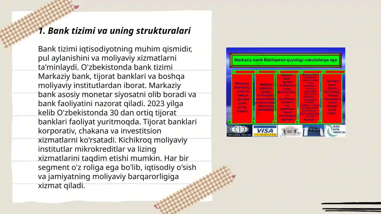 Bank va bank faoliyati 3