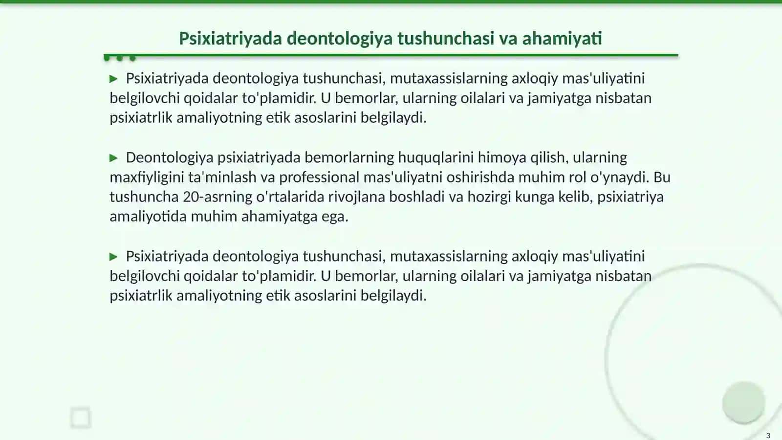 Psixiatriyada deontologiya masalasi 3
