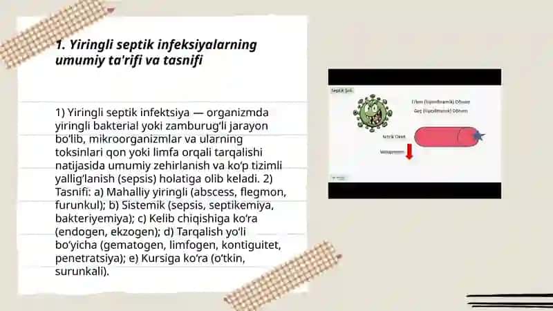 Yiringli septik infeksiyalar va ularning profilaktikasi 3