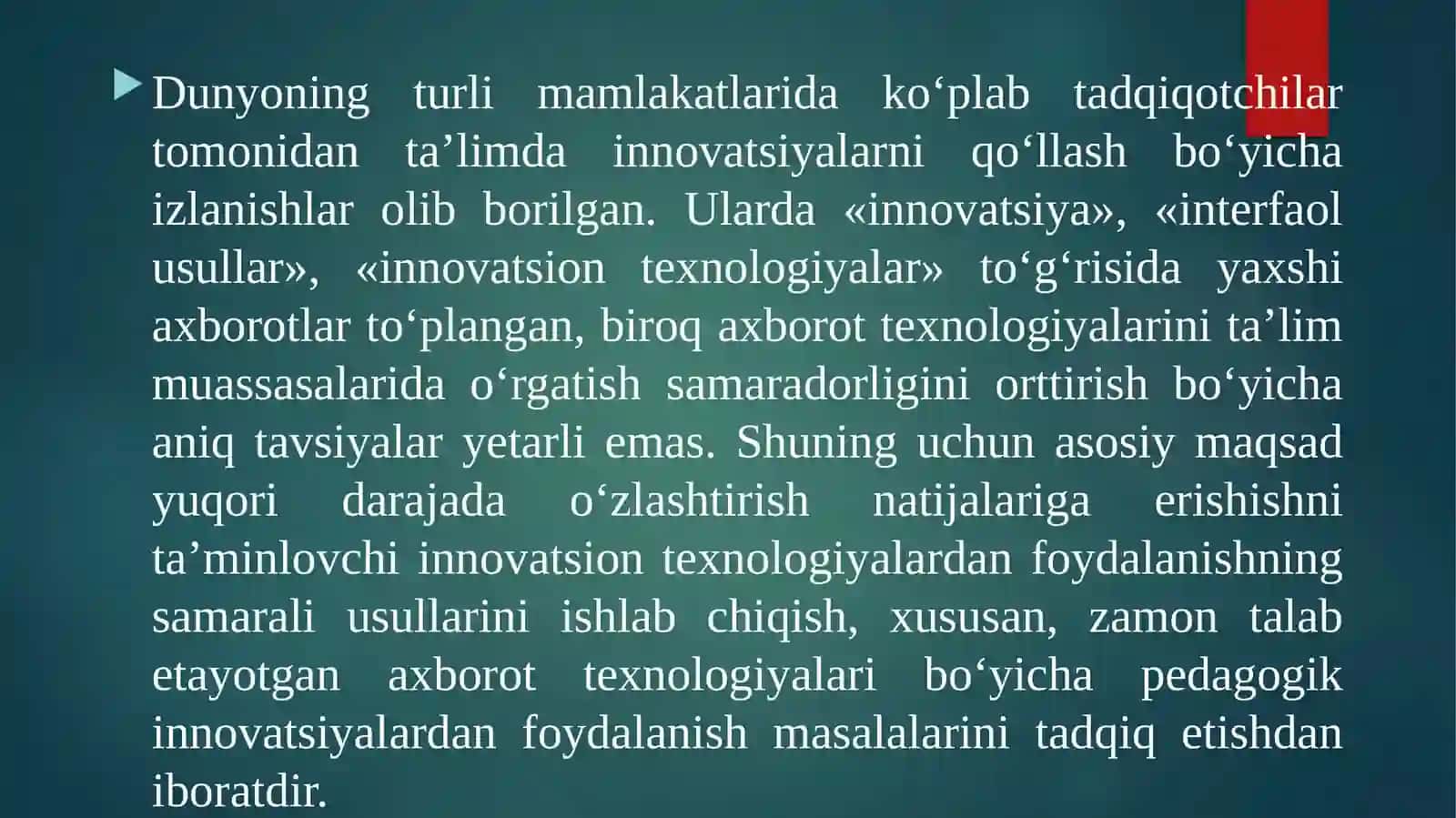 O’quvchilarning so’z boyligini oshirishga qaratilgan o’yin texnologiyalar 3