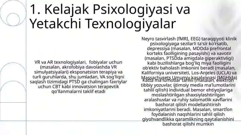 Psixolog kasbining shakllanish tarixi va bugungi imkoniyatlari 3