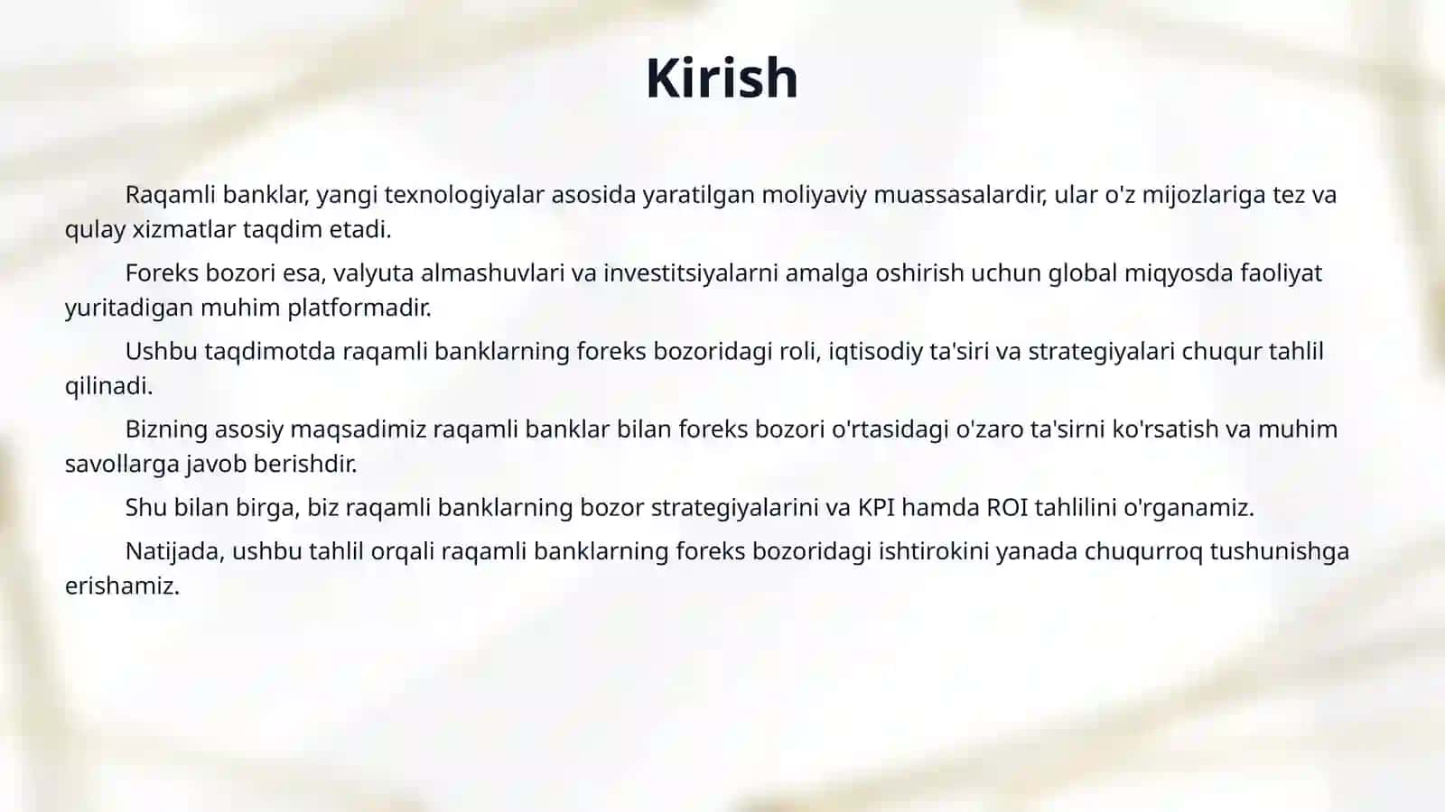 Raqamli banklarning foreks bozoridagi ishtiroki 3