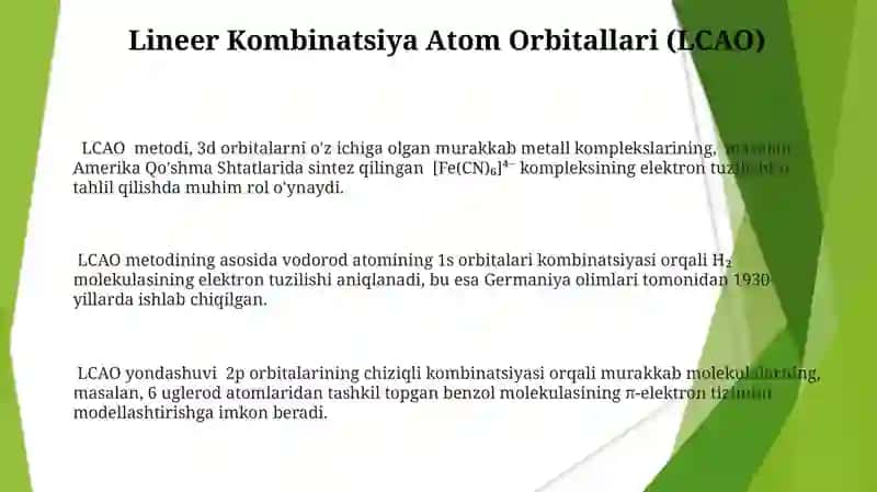 Oddiy va Kengaytirilgan Hyukkel Metodi 3