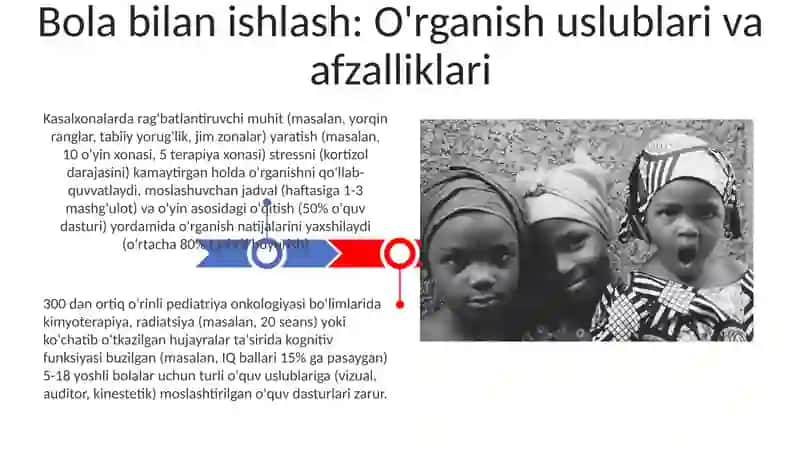 Tibbiyot muassasalarida uzoq muddat davolanayotgan bolalar uchun talim muhitini yaratish 3