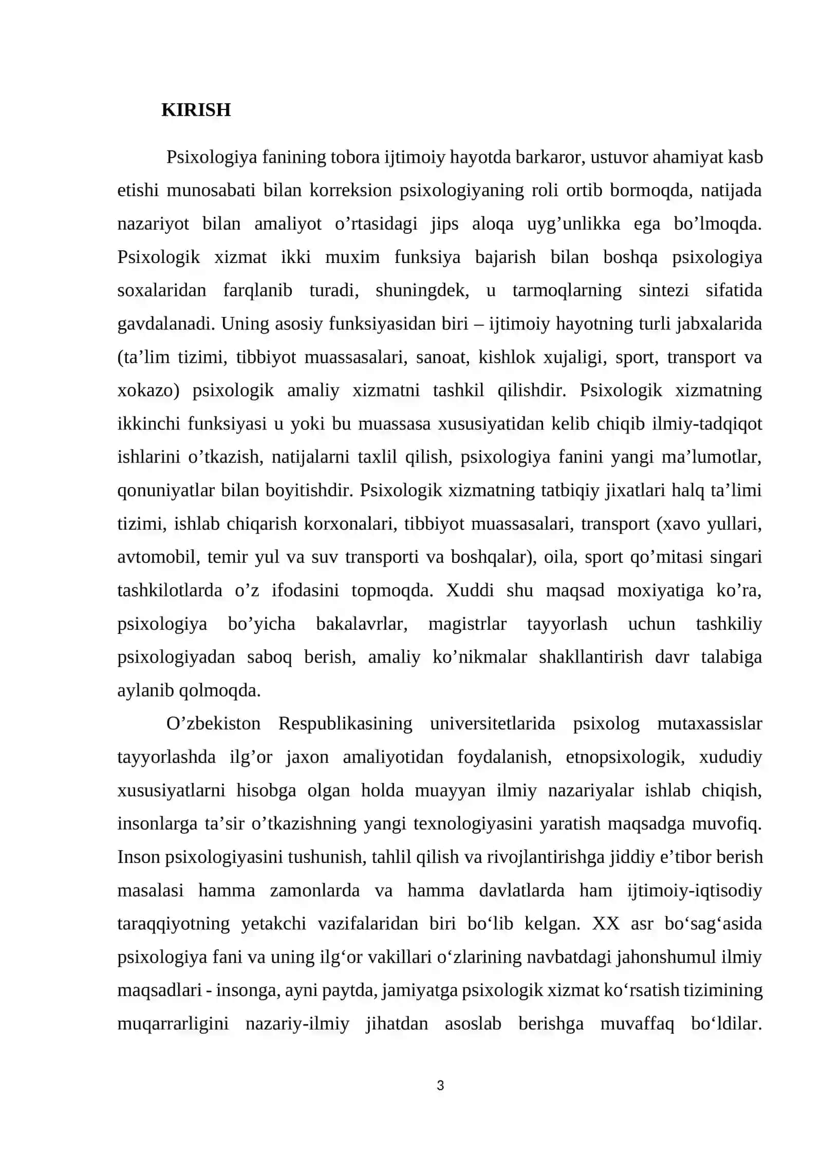Rivojlanish psixologiyasi va pedagogik psixologiya 3
