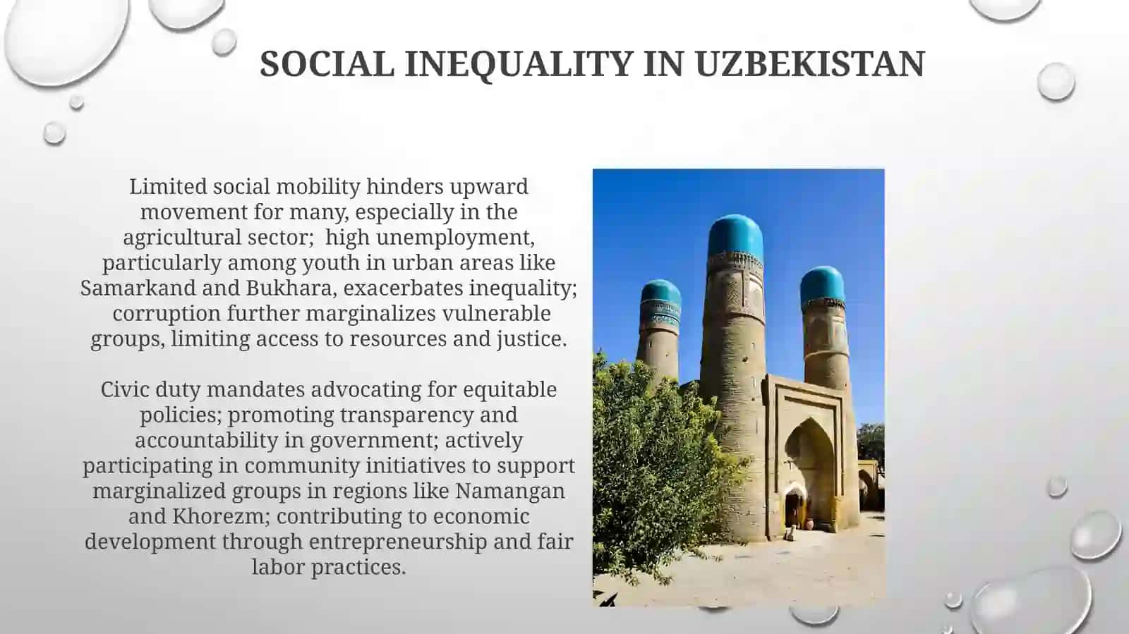 Social problems in Uzbekistan 3