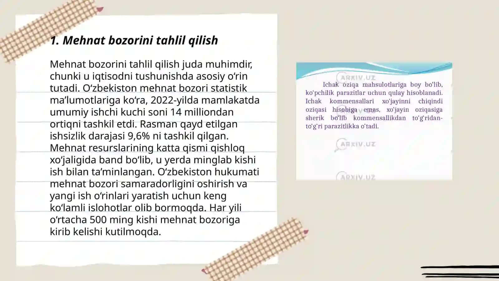 Mehnat sotsiologiyasi ishsizlikni kamaytirish yo'llari 3