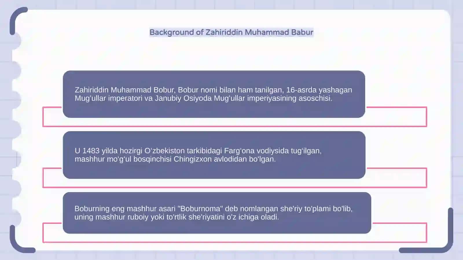 Zahiriddin Muhammad Bobur ijodi va uning ruboiylari 3