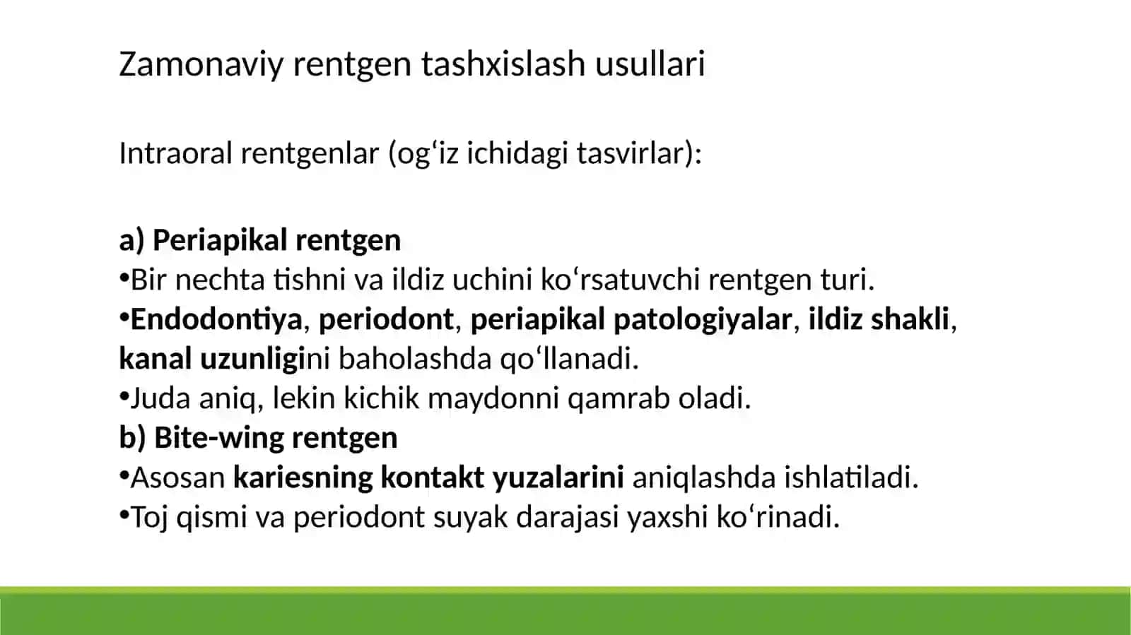 Rentgen tashxislash usullari 3