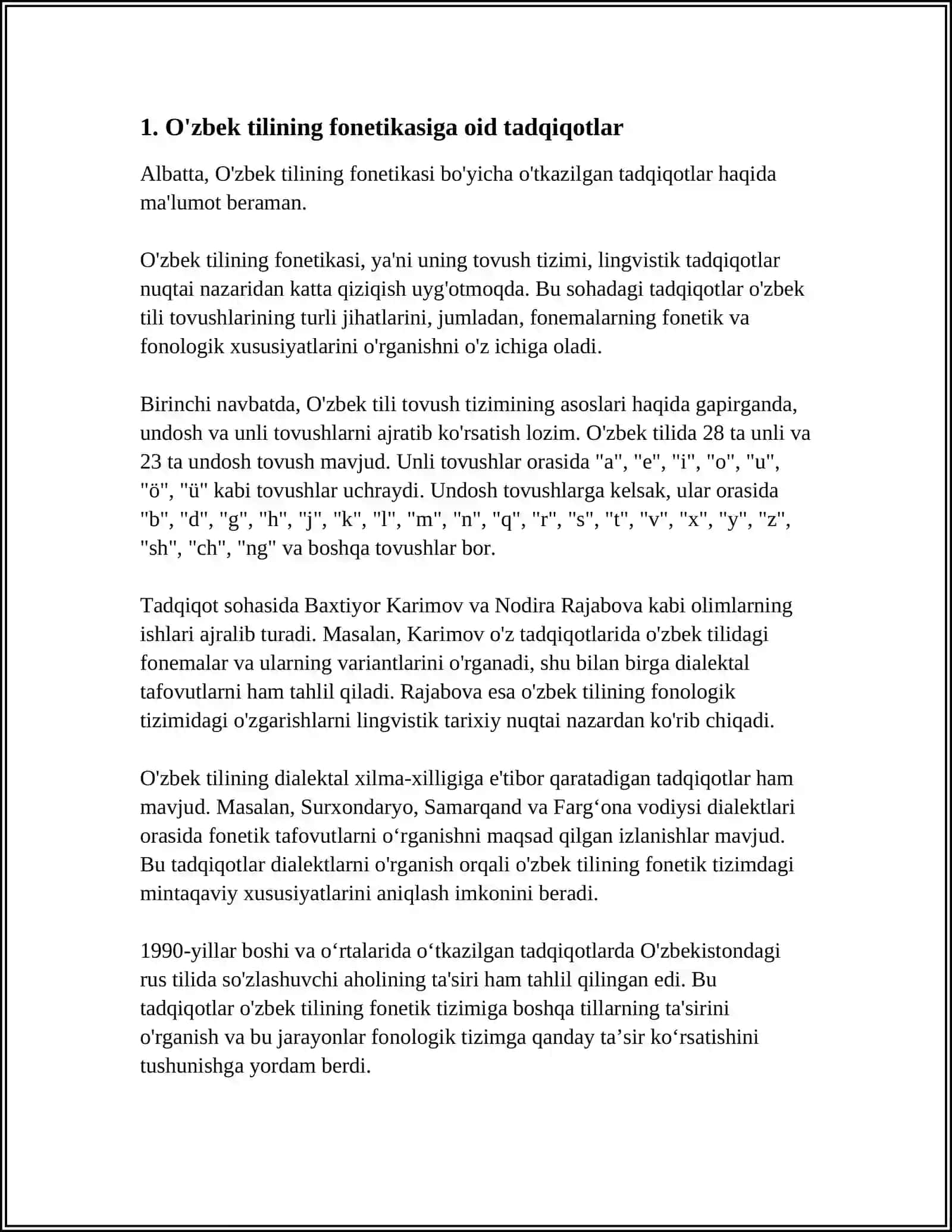 ONA TILI DARSLIKLARI MAZMUNIGA OID TADQIQOTLAR 3