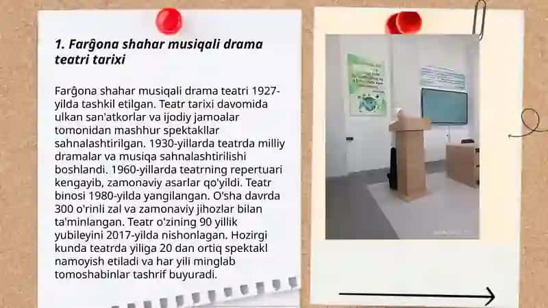 Farĝona shahar musiqali drama teatri 3