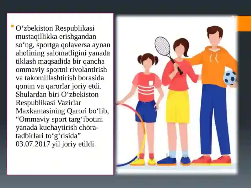 O‘zbekiston Respublikasida ommaviy sportni vujudga kelishi va rivojlanishining nazariy asoslari 3