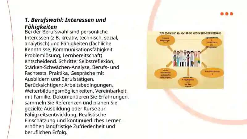 Berufe und Familie Mein zukunftiger Beruf 3