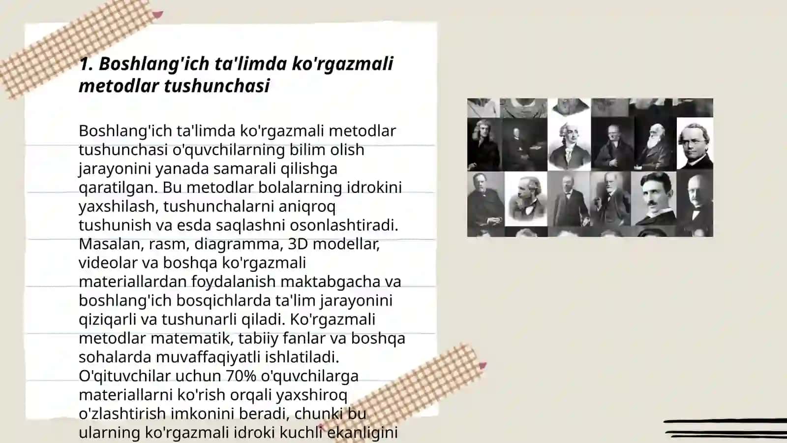 Boshlang'ich ta'limda ko'rgazmali metodlar 3