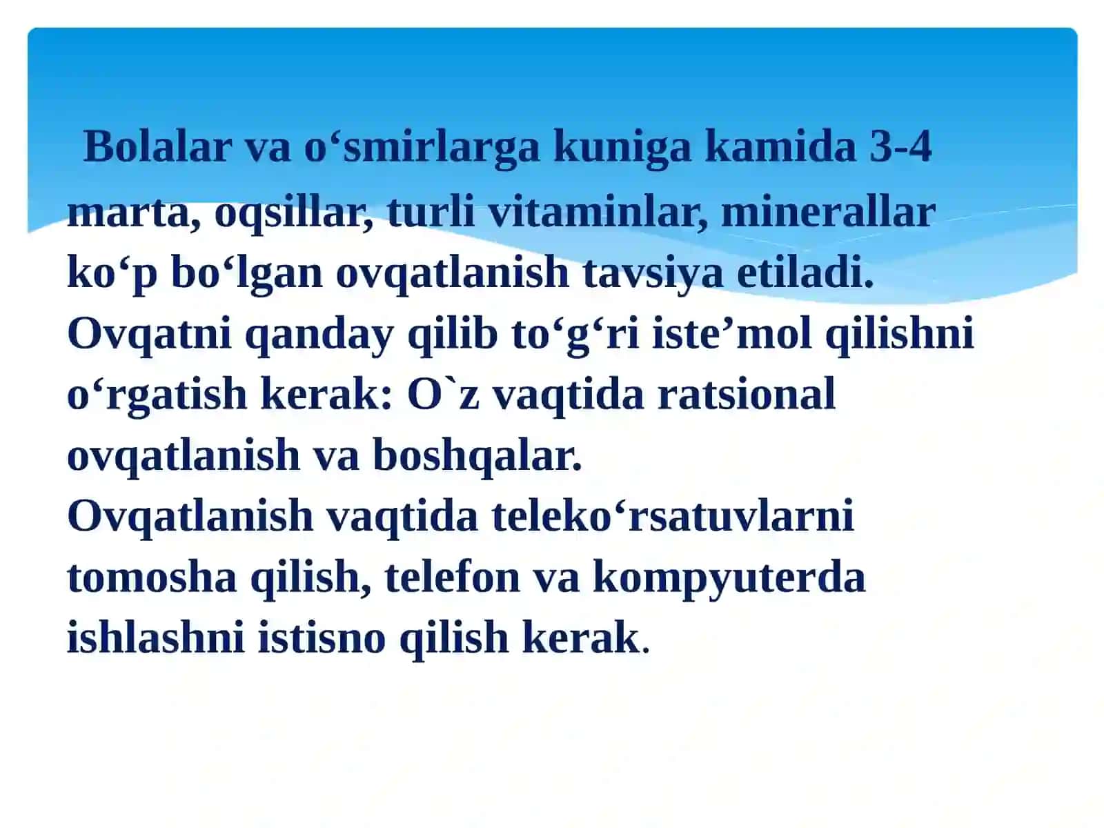 O'smirlar sog'lig'ining tibbiy va ijtimoiy muammolari 3