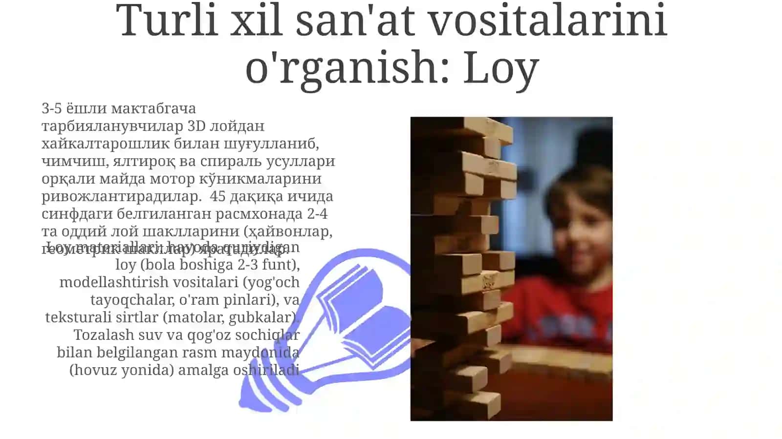 Maktabgacha yoshdagi bolalarni tasviriy san'at asarlari bilan tanishtirish 3