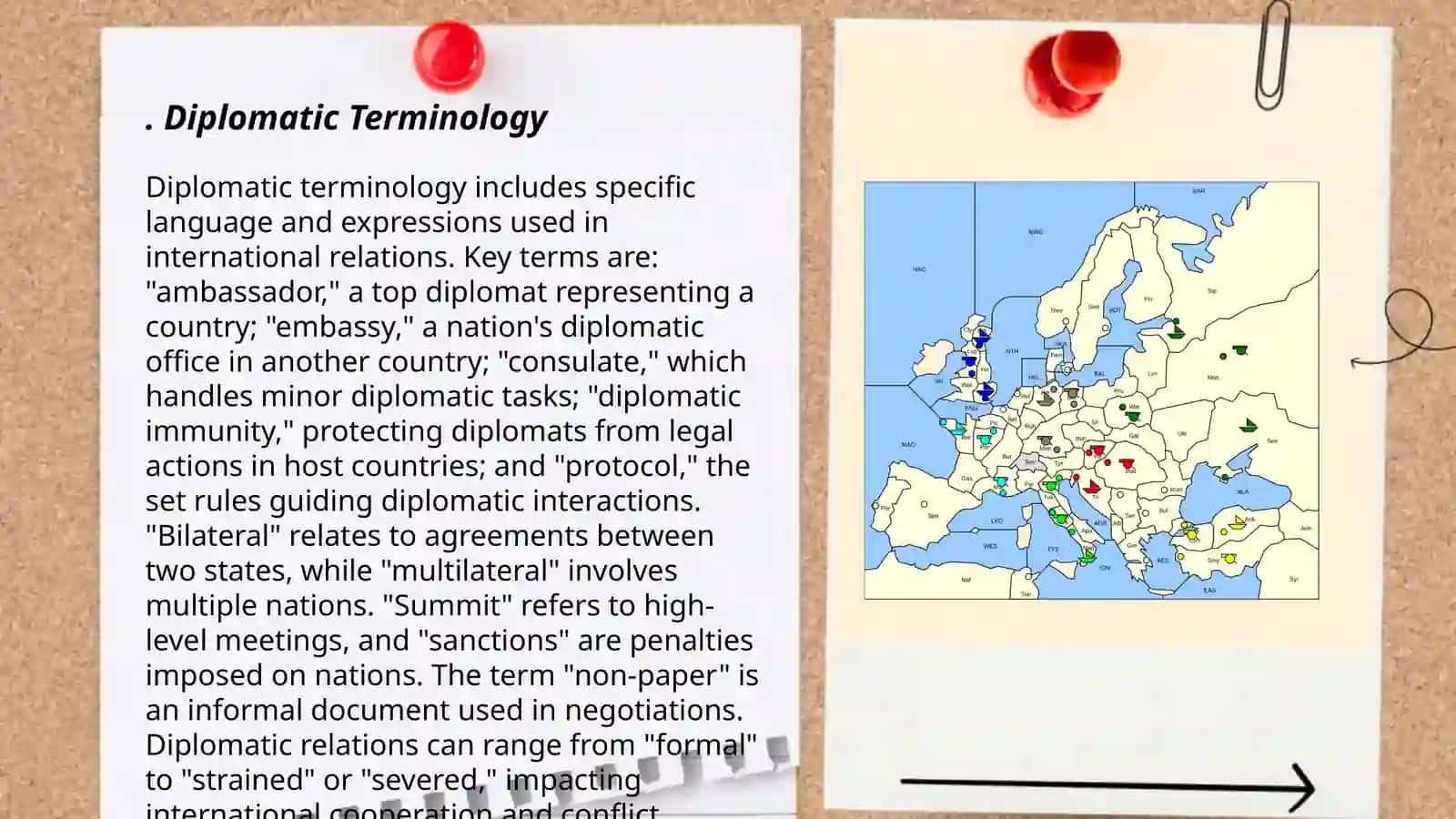 Diplomatic Terminology 3