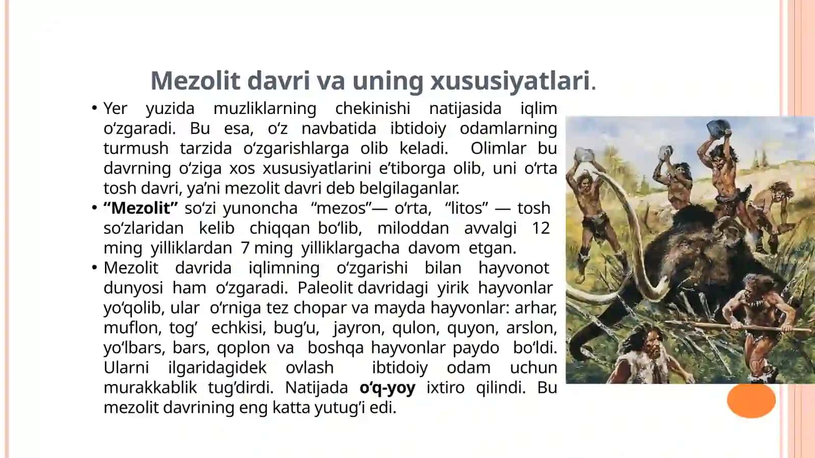 Mezolit davri 3