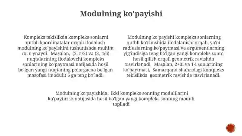 Kompleks Sonlarni Ko'paytirishning Geometrik Tasviri 3