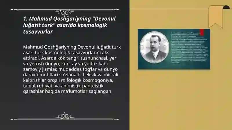 "Devonul luğatit turk" asarida mifologik dunyoqarash unsurlari 3