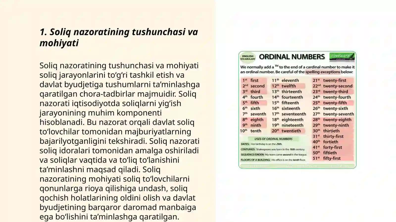 Xoʻjalik yurituvchi subʼektlar ustidan soliq nazoratini tashkil etish asoslari 3