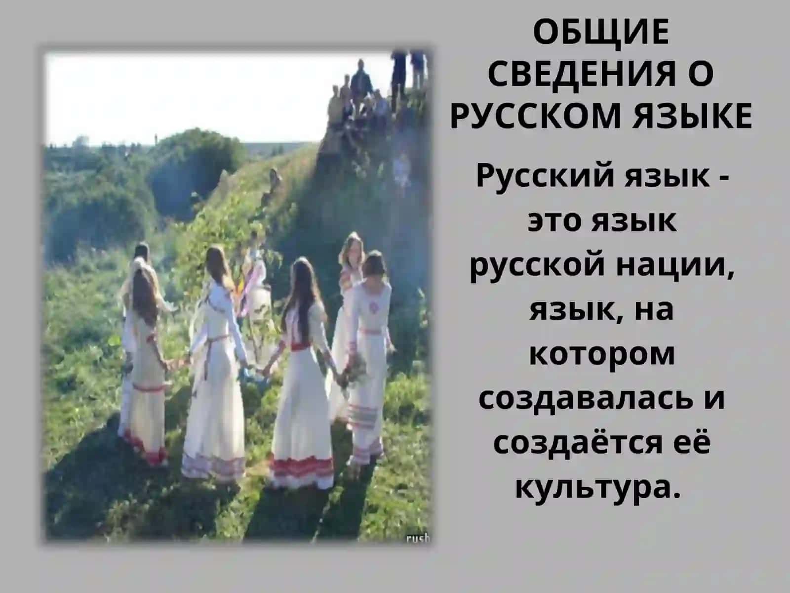 Русский язык 3