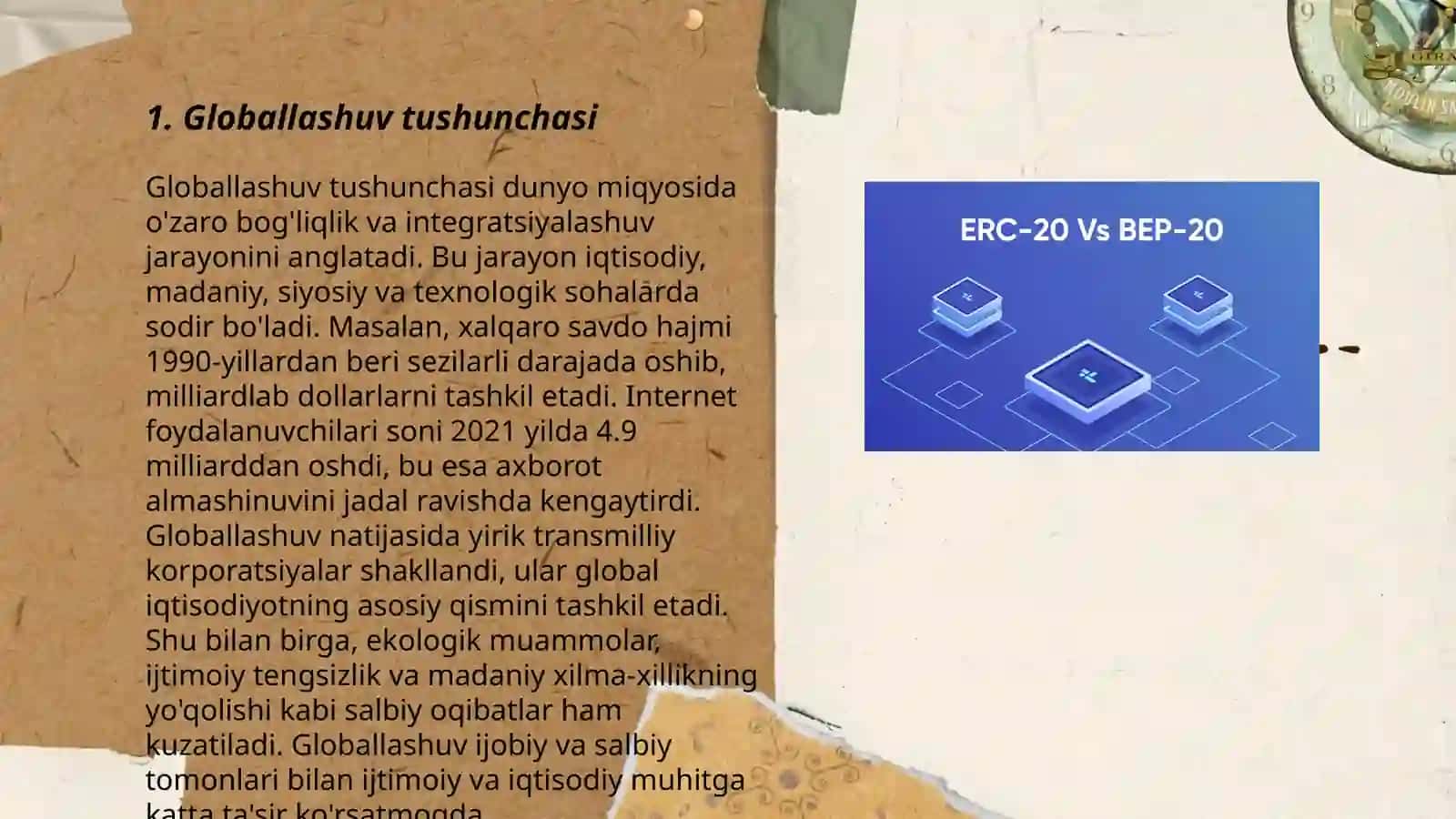 Globallashuv va uning tarbiyaga ta'siri prezentatsiya 3