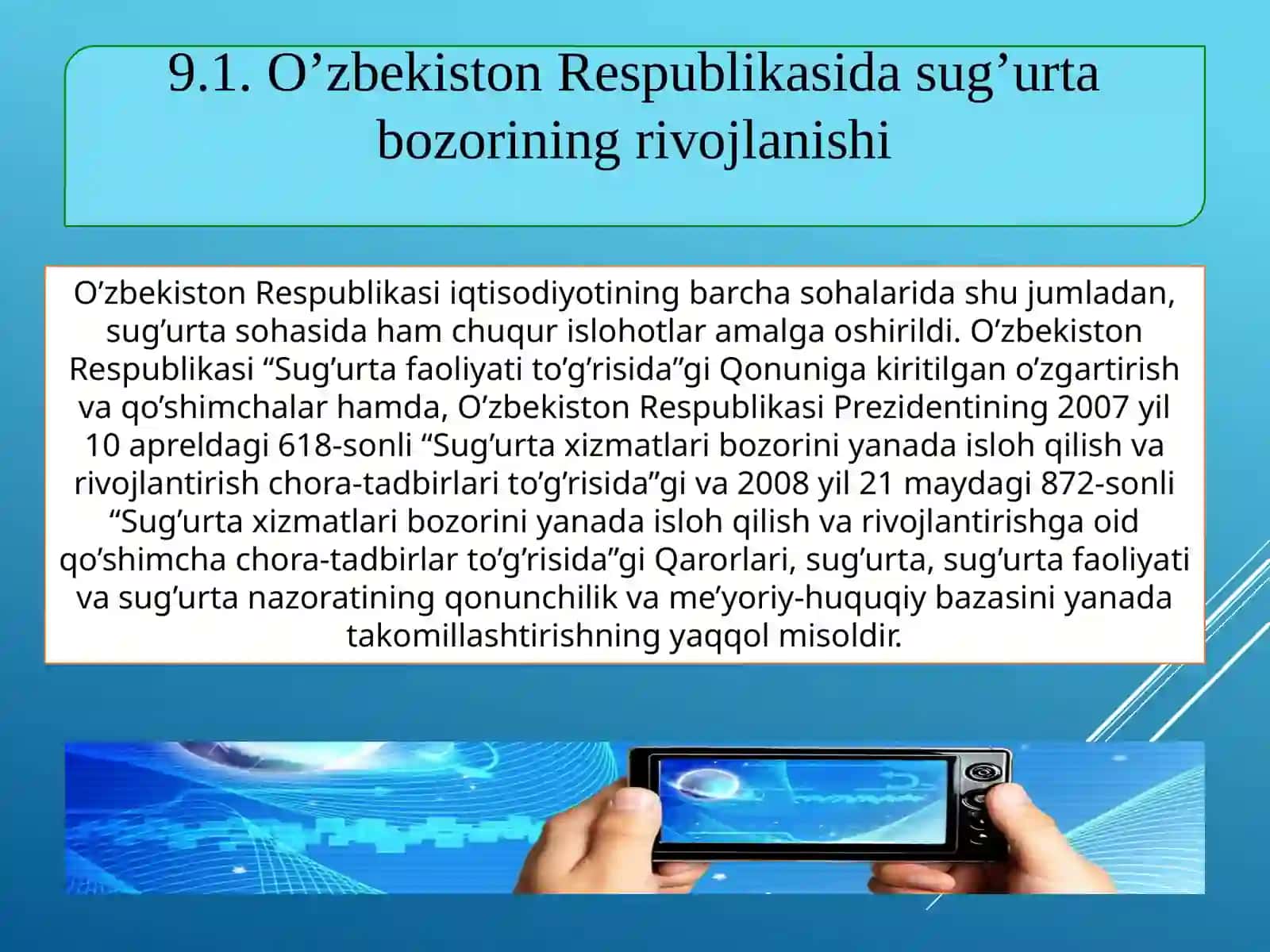 Xorijiy investitsiyalarni sug’urtalash va tavakkalchilik 3