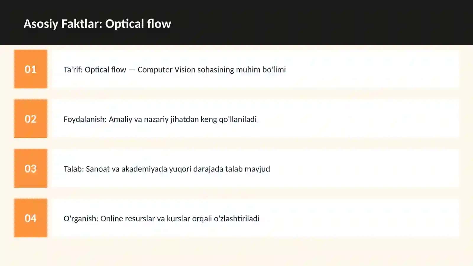Optical flow 3