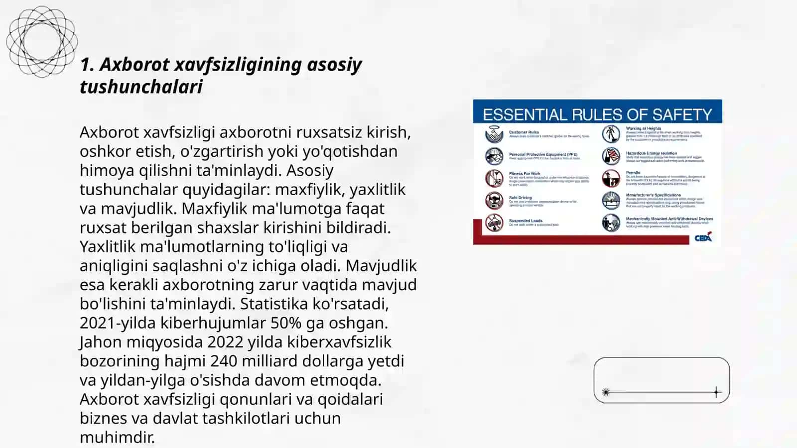 Raqamli xavfsizlik masalalari va uni ta’minlash yo’llari 3