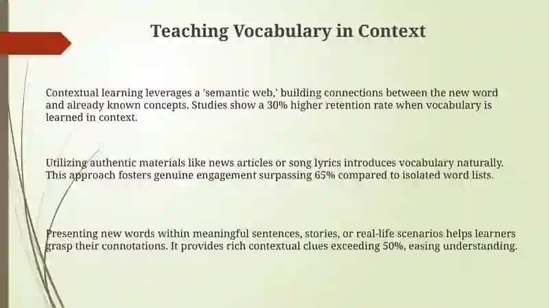 Vocabulary Development and Lexical Teaching 3