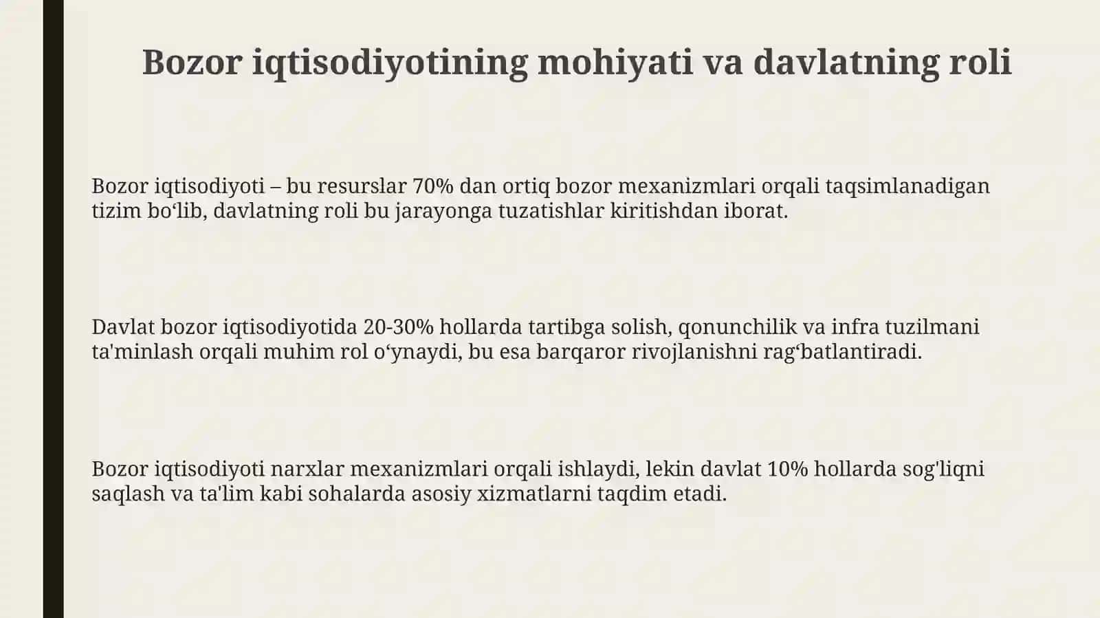 Iqtisodiyotni tartibga solishda davlatning roʻli 3