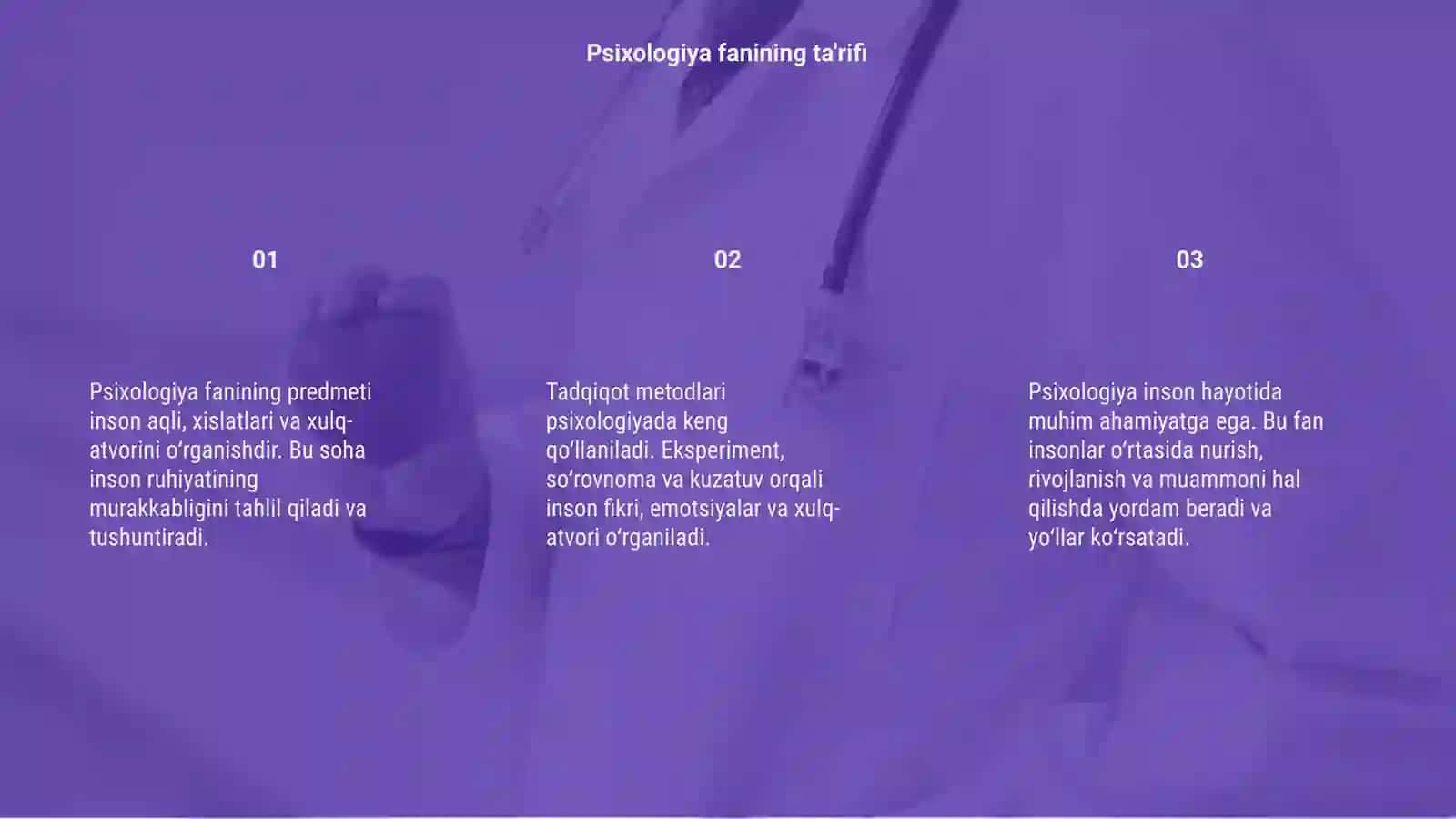 Psixologiya fanining predmeti va tadqiqot metodlari 3