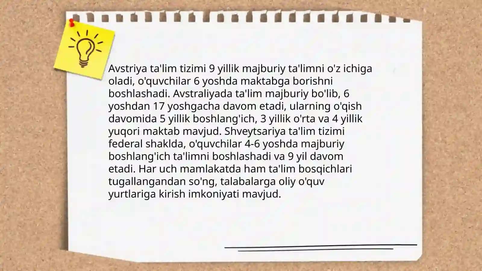 Avstriya, Avstraliya va Shveytsariya davlatlaridagi ta'lim tizimiga qiyosiy tahlil 3