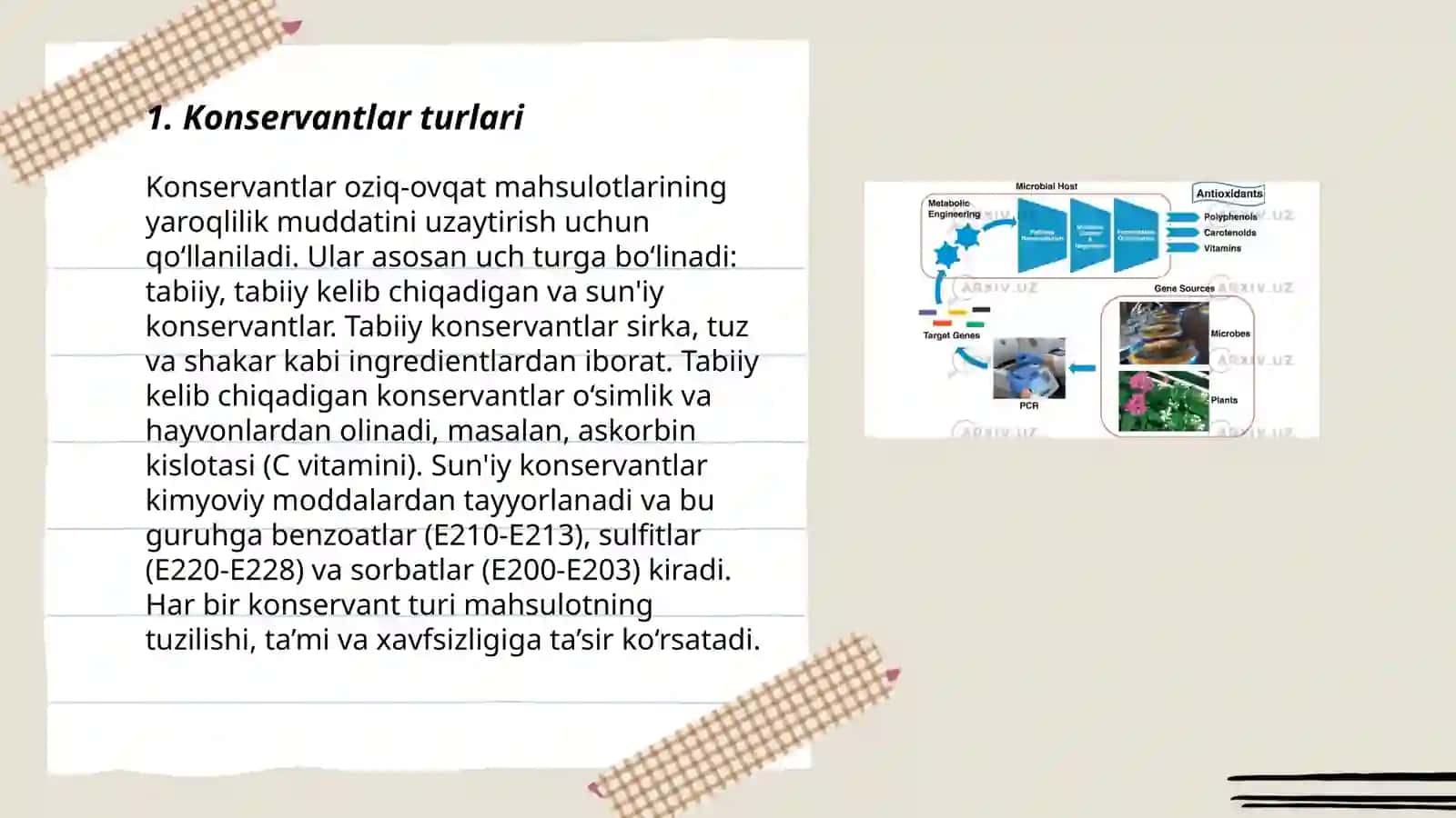 Go'sht mahsulotlarida qo'shimcha konservantlar 3