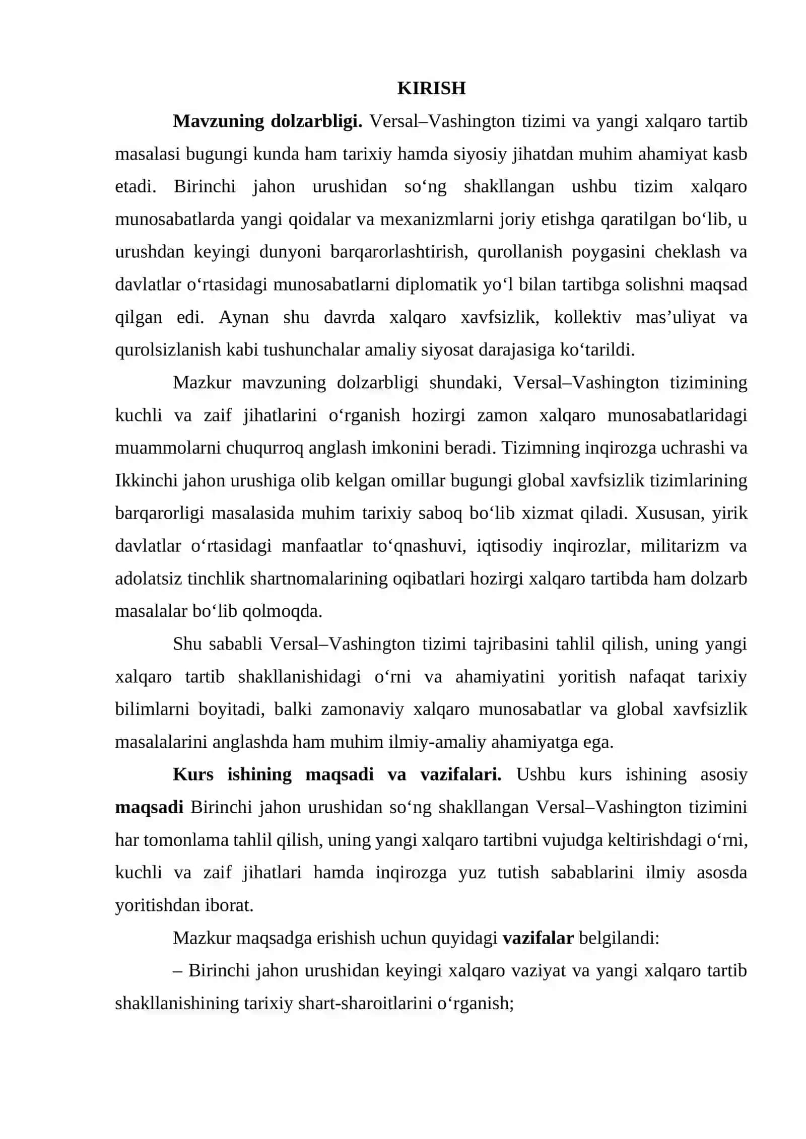 Versal vashington tizimi va yangi xalqaro tartib 3