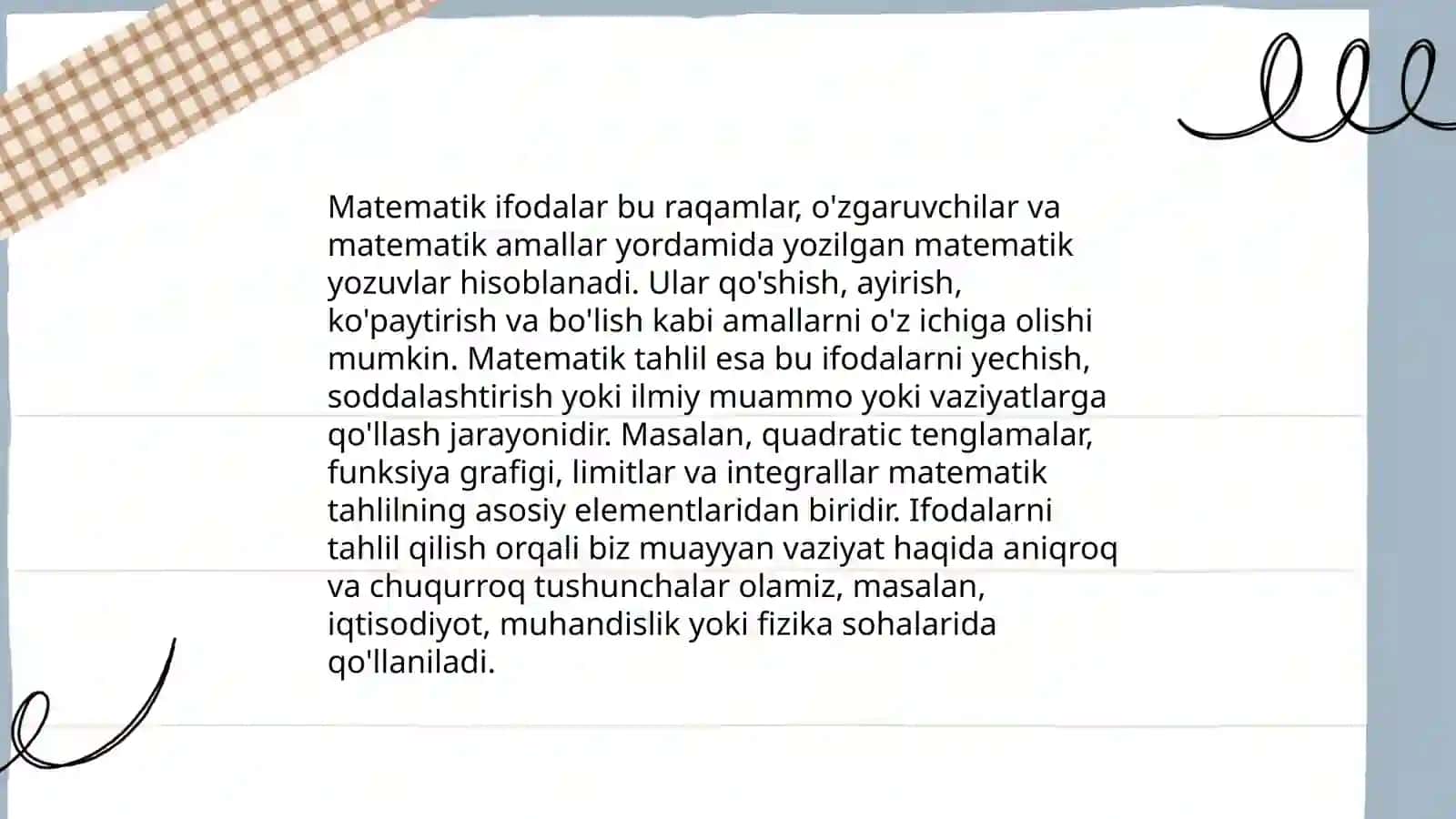 Matematika Darslari 3