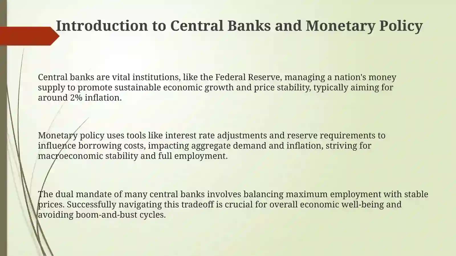 Theme: Central Banks and Monetary Policy 3
