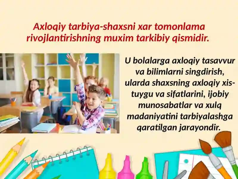 Axloqiy tarbiya 3