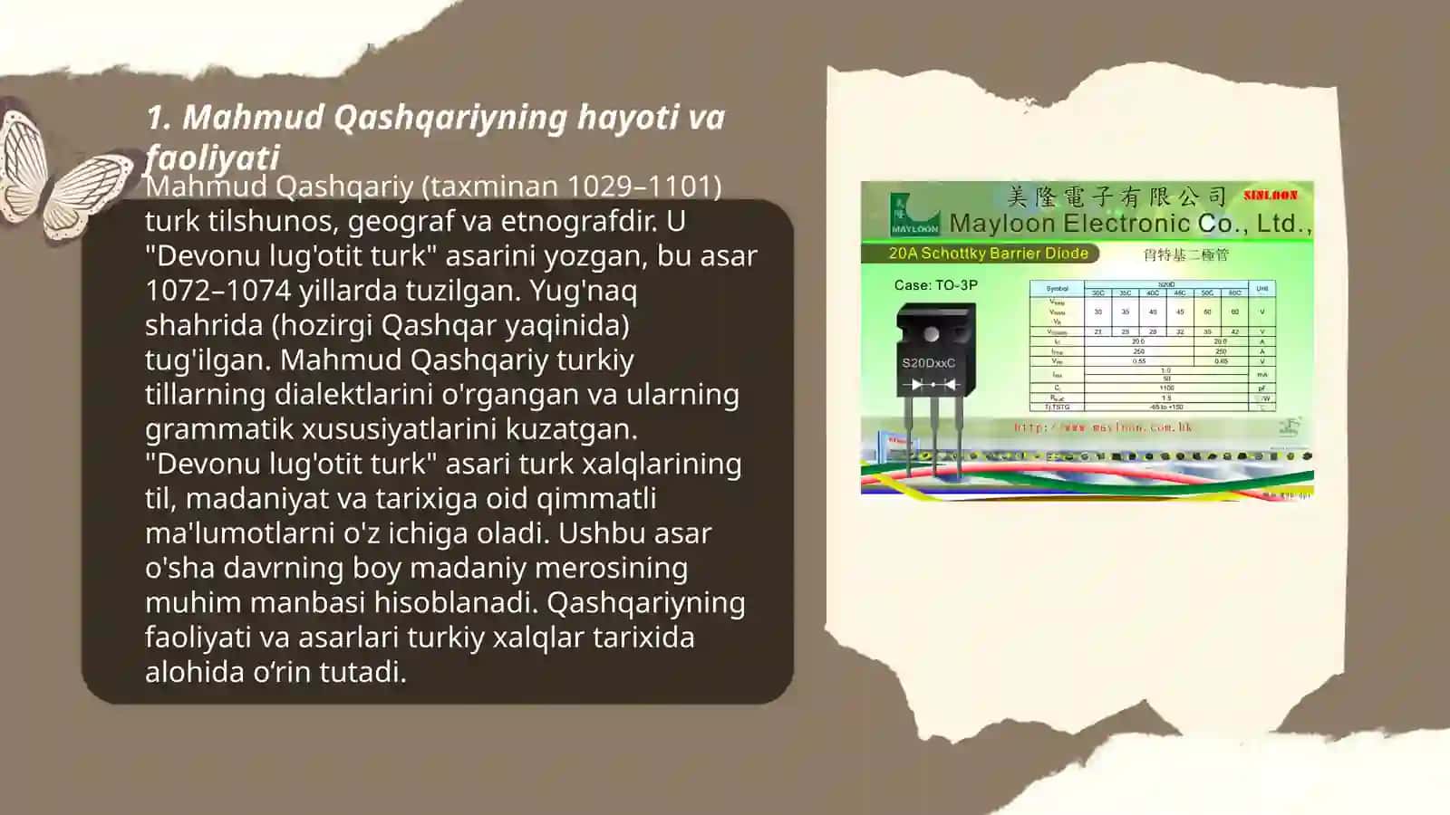Mahmud Qashqariyning Devoni lugʻati turk asari 3